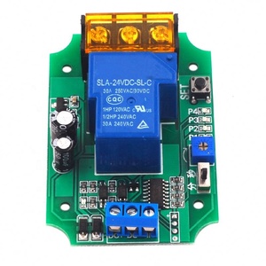 รีเลย์หน่วงเวลาแบบกำลังสูง 30A โมดูลล็อคตัวเอง ปิด/เปิด สัญญาณพัลส์ 5V12V24V - Product Image 4