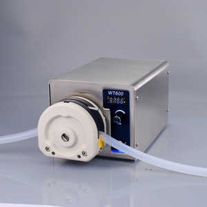 Pompe péristaltique industrielle WT600 pour le traitement de l'eau, débit constant de 6 L/min, réducteur d'eau à faible fréquence 60 Hz - Product Image 2