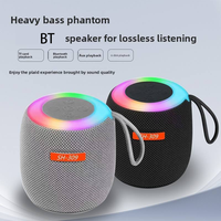 Haut-parleur sans fil 309 populaire avec lumières LED RGB, design esthétique, système audio pour extérieur et usage domestique, caisson de basses inclus