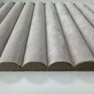 Panneau à lattes en <span class=keywords><strong>bois</strong></span> souple à roulement <span class=keywords><strong>vertical</strong></span> d'armoire Panneau mural en MDF flexible Revêtement mural incurvé décoratif en <span class=keywords><strong>bois</strong></span> - Product Image 1