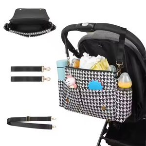 Organisateur universel pour poussette OEM, <span class=keywords><strong>sac</strong></span> de rangement pour poussette avec porte-gobelet pour maman en voyage - Product Image 2