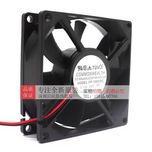คอมมอนเวลธ์ ดีซีพัดลมไร้แปรงถ่าน Fp-108d/dc 24V 0.13A พัดลมระบายความร้อนอินเวอร์เตอร์ผลิตในไต้หวัน - Product Image 2