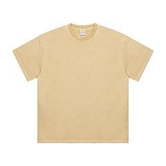 เสื้อยืดผู้ชายโอเวอร์ไซส์ผ้าคอตตอน100% โลโก้เสื้อยืดเสื้อยืดลาย DTG เสื้อยืดวินเทจฟอกสีกรดทำจากหินเฮฟวี่เวท - Product Image 3