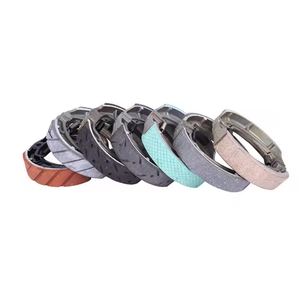 Zapatas de freno de alta calidad, <span class=keywords><strong>repuestos</strong></span> de motocicleta, Zapata de freno de <span class=keywords><strong>ciclomotor</strong></span> eléctrico, sistema de freno de motocicleta - Product Image 1