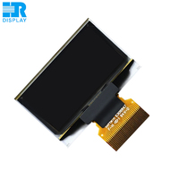 Pantalla PMOLED de 1.3 Pulgadas, 128x64, Fuente Blanca, Controlador SSD1306, Interfaz SPI/I2C, Conector de 30 Pines