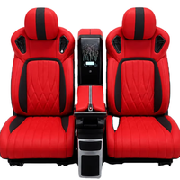 Siège sport de luxe modifié, siège arrière avec réfrigérateur intégré dans la console centrale pour Mercedes G Wagon Classe G W463 W463A W464 W465