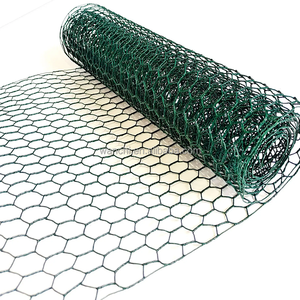 <span class=keywords><strong>Grillage</strong></span> hexagonal enduit de PVC au <span class=keywords><strong>prix</strong></span> de gros <span class=keywords><strong>Grillage</strong></span> de poulet en plastique <span class=keywords><strong>vert</strong></span>/clôture de poulailler - Product Image 2