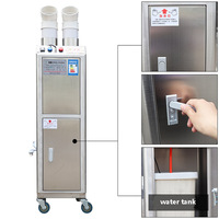 304 acier inoxydable canal eau brouillard pulvérisateur atomiseur brouillard désinfection brumisation Machine pour ferme atelier
