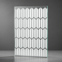 Verre feuilleté trempé décoratif intérieur en sérigraphie, motifs et couleurs sur mesure pour cloisons de bureau