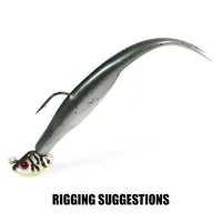 Kail Pancing Spinpoler Stand-Up Jig Head Hooks Mata 3D Tajam untuk Umpan Ikan Swimbait Shad Perlengkapan Memancing 4pcs/Pak