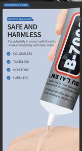 B7000 clair polyuréthane liquide adhésif solide diamant téléphone <span class=keywords><strong>écran</strong></span> couverture réparation colle bas bijoux point réparation pour - Product Image 3