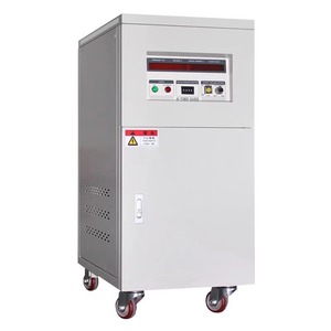 Alimentation électrique à fréquence variable monophasée/triphasée 30 kVA, transformateur 30 kW, alimentation régulatrice de fréquence et de tension - Product Image 1