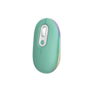 Ratón Inalámbrico Bluetooth Recargable para Oficina, 1600DPI, Diseño Delgado RGB para Diestros, Compatible con Mac - Product Image 1