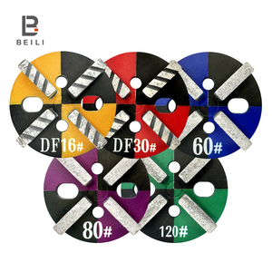 4 ''Beili 16-120 # strumento manuale disco diamantato per cemento ad alta resistenza polverizzazione pavimento epossidico - Product Image 1