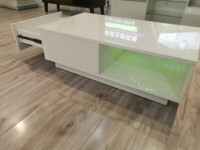 Table basse haute brillance table basse moderne table basse lumineuse LED