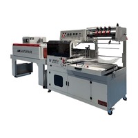 Machine de découpe et de scellage de film rétractable entièrement automatique FQL550V pour l'emballage de boîtes de produits