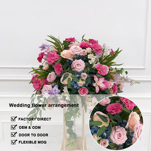 Centro de Mesa Floral Artificial de Alta Calidad con Tacto Realista, Bola de Flores Blancas para Navidad y Año Nuevo Chino - Product Image 6