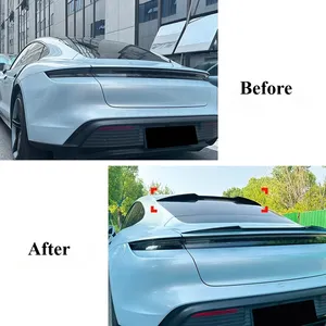 StarNav Pour Taycan 2019-2024 Spoiler de toit arrière, Aileron de coffre, Protection de l'aile, Kit de tuning, Décoration extérieure, Pièces automobiles - Product Image 2