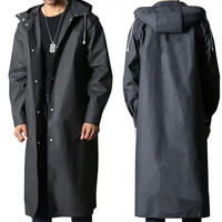 Imperméable à capuche réutilisable avec logo personnalisé, coupe-vent unisexe pour le tourisme, les activités de plein air, les trajets quotidiens et les voyages d'affaires