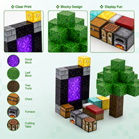Figurines Montessori personnalisées, blocs de construction, jeux éducatifs STEM, puzzles 3D en plastique DIY, jeux de bâtonnets magnétiques 3+, ensembles de jouets CE