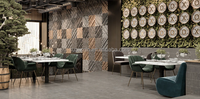 Meubles Table à manger pour restaurants commerciaux et banquette en velours pour hôtels et cafés