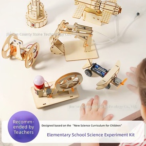 Kit d'expériences scientifiques sur le bois, ensemble de construction éducatif pour garçons et filles de 0 à 3 mois - Jouet STEM - Product Image 5