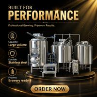 Projet clé en main de brasserie commerciale de 1000L - Système de brassage de bière artisanale avec automatisation CE et PLC pour la création de micro-brasseries