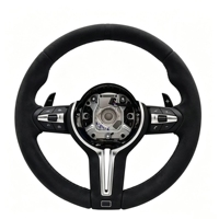 Volant en fibre de carbone véritable style M3 LCI pour BMW F30 F32 F10 M4 M5 M6 X5M X6M F11 F18 F02 F03 F91 X3 X4 - Vente en gros
