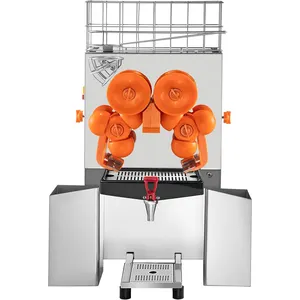 2024新着オレンジジューサー商用自動フィードオレンジジューサースクイーザー120Wオレンジジューサーマシン