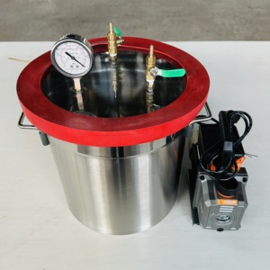 1 साल की वारंटी के साथ गैलन राल वैक्यूम चैंबर एक रोटरी वैन इलेक्ट्रॉनिक वैक्यूम पंप - Product Image 4