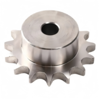 Fabrication en usine de pignons en acier inoxydable avec un pignon à 9 dents de 1/4 de pouce 04C, ensembles de chaînes de pignons