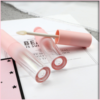 Bloompack personnalisé gaufrage pièce supérieure mode 4.5ml vide liquide rouge à lèvres Liptint brillant à lèvres bouteille