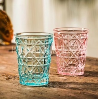 Verre à whisky personnalisé, capacité 290 ml, design moderne et épuré, verre à boire de haute qualité peint pour les fêtes