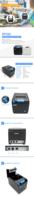 IOS Android Printer penerimaan Pos 80mm mendukung OEM dan bluetooth Wifi Printer penerimaan termal