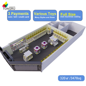 Máquina de grúa de garras 200 ㎡   Tamaño Mini, Ideal para Guarderías y Cafeterías Infantiles, Promueve el Juego Interactivo y las Habilidades de los Niños - Product Image 3