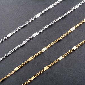 Collier chaîne Rolo poli en acier inoxydable de 2 mm de large pour femmes et hommes, ras-de-cou en métal couleur argent/or, accessoires de bijoux, cadeau - Product Image 3