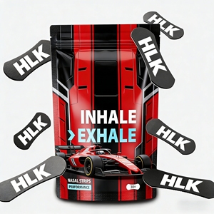 Tiras Nasales HLK 2026 Breathe Right, Paquete Deportivo, Color Negro, Anti Ronquidos, Fabricante Breathe Right, Bandas Nasales Deportivas - Product Image 1