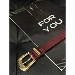 Ceinture pour femme Bridge, boucle à ardillon en alliage, ceinture en tissu décontractée - Product Image 1