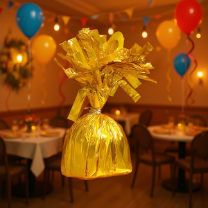 Ballon doré Party Love, poids 1 pièce, essentiel pour la décoration d'anniversaire - Product Image 2