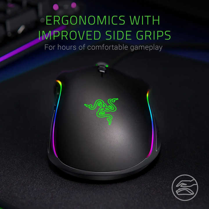 Usb Razer Mamba Elite Performance 5G 16000 DPI Office Silent RGB Laptop Pc Mous Ergonomic Gamer Wired Computer Gaming Mouse