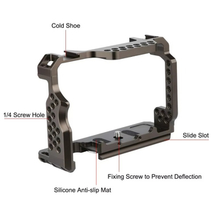 Stabilisateur de cage pour caméra vidéo <span class=keywords><strong>Sony</strong></span> A7 III & A7M3 / A7R3 & <span class=keywords><strong>A7R</strong></span> III, sans poignée - Product Image 3