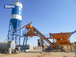 Beton maschinen Mobile Beton mischa nlage Nigeria Ready Mixer Bewegliche und tragbare Betonmischer anlage zum Verkauf - Product Image 4