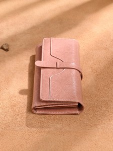 Portafoglio Lungo da <span class=keywords><strong>Donna</strong></span> in Vera Pelle Vintage con Grande Capacità e Molteplici Scomparti per Carte, Design alla Moda, Portafoglio Antifurto RFID - Product Image 2