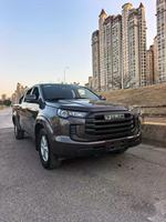 Подержанный пикап JMC Vigus 2.5T Diesel 2023 года, механическая коробка передач, 4WD, удлиненная база, прочный рабочий автомобиль, большая грузовая платформа, экспорт в Западную Африку