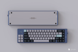 Alice, Kyuu, TKL Bàn phím trường hợp tùy chỉnh chia bàn phím CNC gia công đồng thau Nhôm Cơ khí - Product Image 2