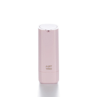 Emballage cosmétique vide en plastique rose de 30 ml, flacon rechargeable à angle carré, pour lotion de soin de la peau, EU-Beauty