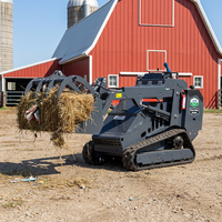 YGZG Servizio Personalizzato: Mini Caricatore Cingolato Compatto con Attacco Idraulico Versatile per Skid Steer, per Agricoltura e Giardinaggio