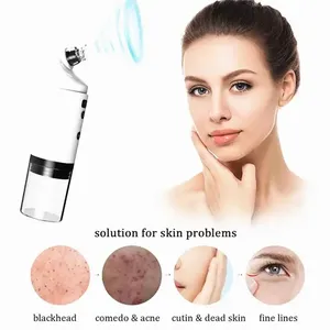 美容美发仪嫩肤真空毛孔清洁器用于面部痤疮治疗黑头去除剂真空