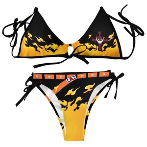 Traje de Baño Delgado de <span class=keywords><strong>Anime</strong></span> para Cosplay, Sexy y a la Moda, Serie <span class=keywords><strong>ONE</strong></span> <span class=keywords><strong>PIECE</strong></span>, <span class=keywords><strong>Bikini</strong></span> con Estampado Digital 3D, Traje de Baño de Black Clover, Disfraz de Halloween - Product Image 1