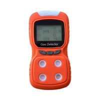 Détecteur de gaz portable CH4 MY400 avec alarme sonore, lumineuse et vibrante ATEX pour les gaz H2S, CO, CO2, CH4, C2H4, VOCS, PM2.5, O3